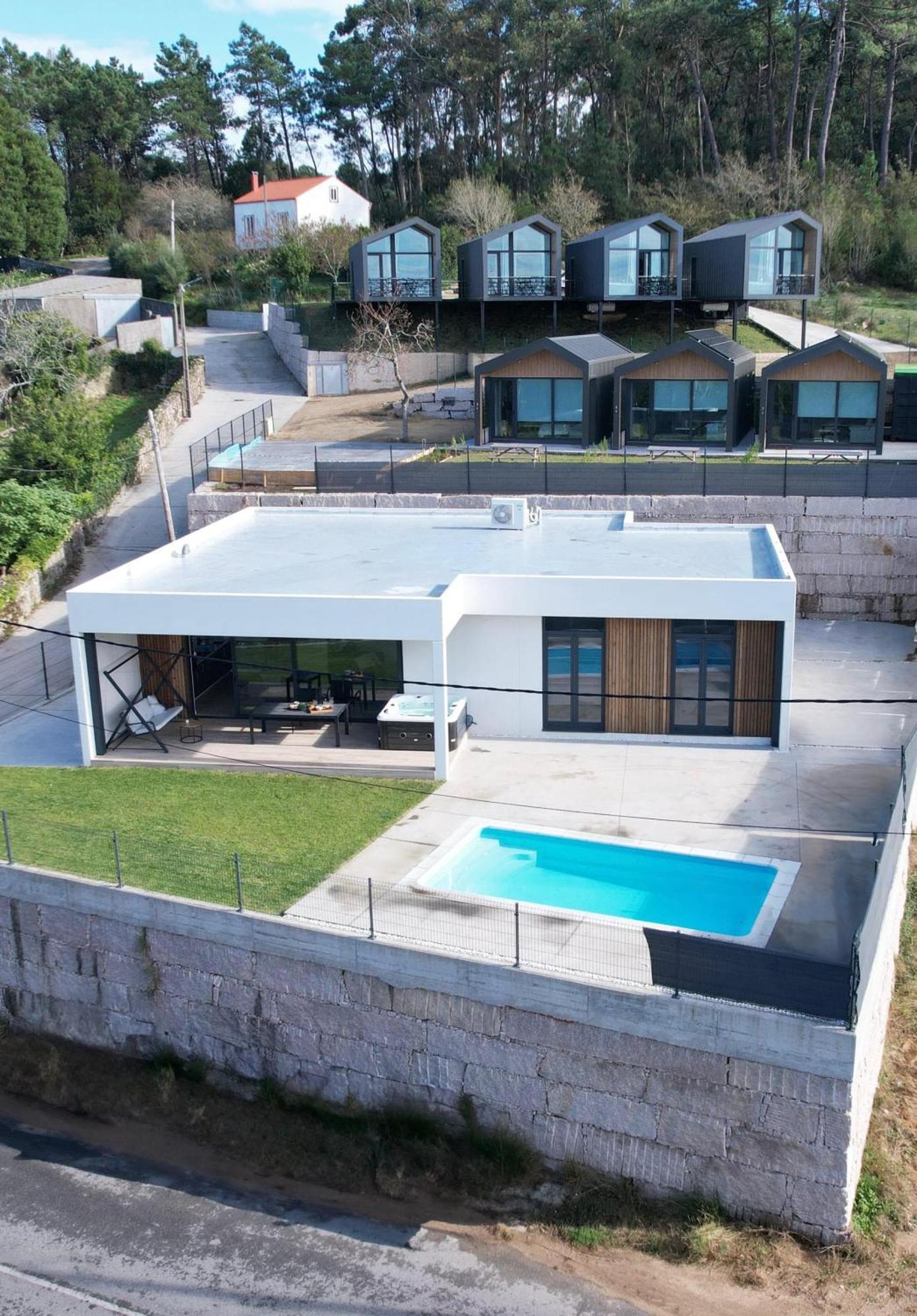 Casa Os Balcons Ria De Arousa Boiro Exterior photo
